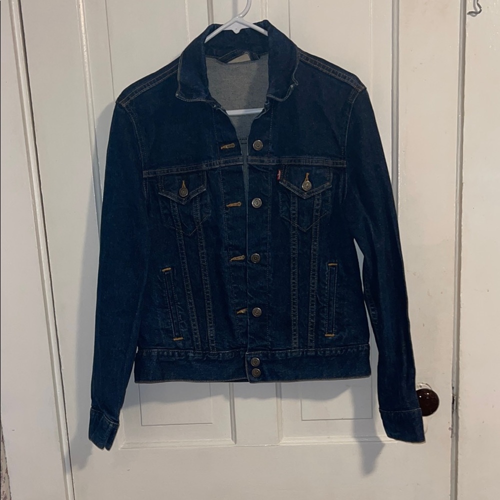 Levi's Blue Jean Jacket Classic Denim Style